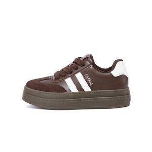 DAPHNE Женские дышащие прочные лоу-топы для скейтбординга кофе, цвет Coffee