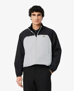 Мужская спортивная куртка мужская с цветными блоками и водоотталкивающей пропиткой Lacoste