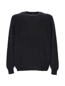 Свитер с круглым вырезом Gran Sasso, черный
