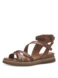 Сандалии на плоской подошве Tamaris, темно-коричневый