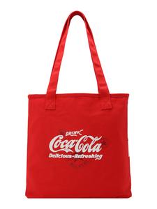 Шоппер 'CAU CONVERSE X COCA COLA' в красном и темно-красном цвете