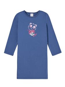 Ночная рубашка SCHIESSER, синий