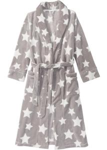 Флисовый халат Bpc Bonprix Collection, серый