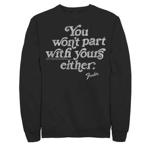 Мужской свитшот Fender Vintage Quote Licensed Character