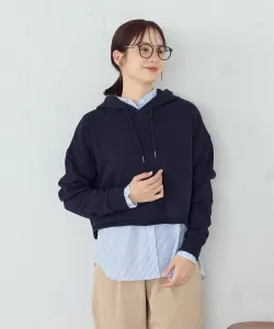 Короткая толстовка Comme Ca Ism, цвет Navy