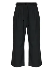 Брюки с поясными шлёвками Add, черный