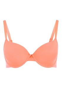 Бюстгальтер с косточками LASCANA LASCANA Schalen BH »Ela »perfect basic««, коралловый