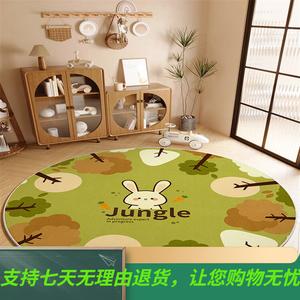Y U-LIVE Ковер 160 см для детской/гостиной в виде зеленого леса, игровой коврик