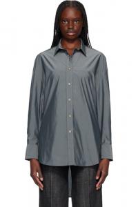 Серая рубашка Чика GIA STUDIOS