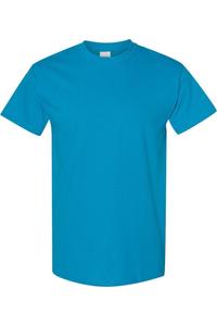 Футболка из плотного хлопка Gildan, цвет sapphire