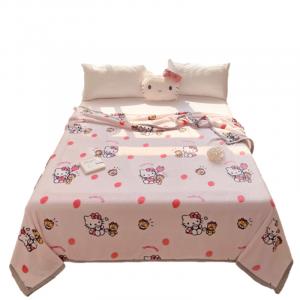 Пледы, пледы для дивана и флисовые одеяла Sanrio, Strawberry Kt