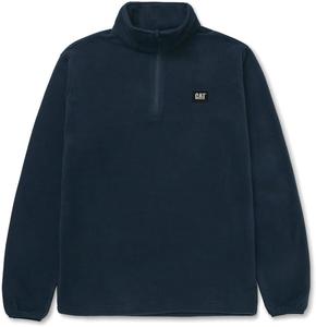 Мужская флисовая толстовка с молнией на четверть CAT, Eclipse