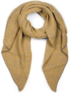 Шарф styleBREAKER, цвет curry/grau