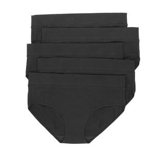 Женские трусики-хипстеры из пима-хлопка 4831p5, упаковка 5 шт. Jezebel, черный