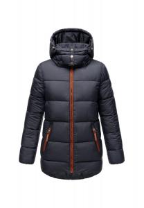 Зимняя куртка из хлопка с облаками NAVAHOO, темно-синий