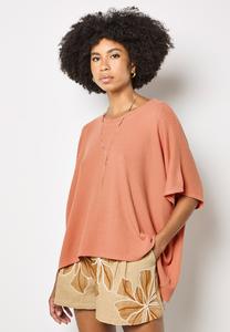 Футболка Apricot WAFFLE, Coral