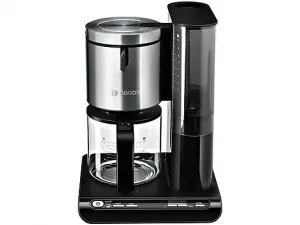 BOSCH TKA 8633 Кофеварка Нержавеющая сталь/Черный