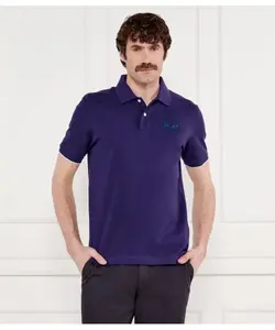 Футболка поло Regular fit La Martina, фиолетовый