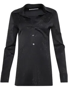 Рубашка на пуговицах Alexander Wang, черный