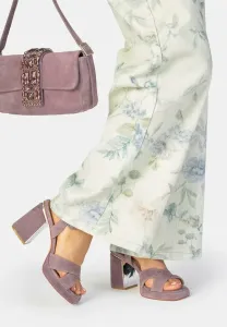 Сандалии на высоком каблуке Alma En Pena, Purple