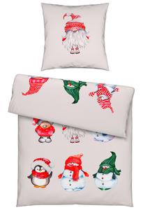 Постельное белье из фланели 135/200 см Esposa, белый