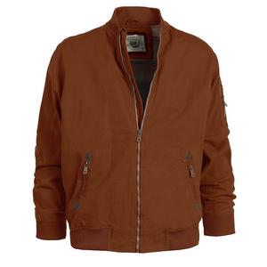 Мужская спортивная куртка Gioberti из твила с молнией и полной молнией, цвет Copper