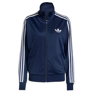 Толстовка с капюшоном на молнии ADIDAS ORIGINALS Adicolor Classic Firebird, темно-синий