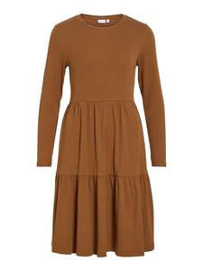 Vila Платье-свитер цвета ириски