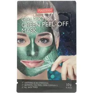 Маска-пленка для лица с нефритом, 10 г Purederm Diamentowy blask