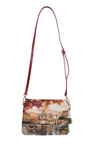 Сумка Y Not? кросс-боди с принтом, бордовый