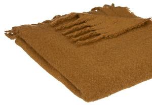 Плед Atmosphera Créateur d'intérieur KODI, 130x1x180 см цвет senfgelb