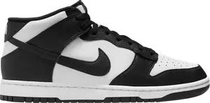 Кроссовки Dunk Mid 'Panda', черный