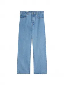 Джинсы прямого кроя Dries Van Noten, синий