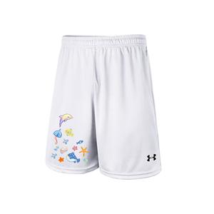 Быстросохнущие шорты, брюки до колена для детей Under Armour, белый