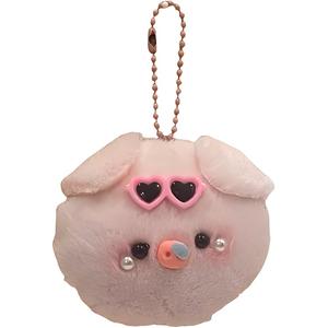 ROUERXIONG Милый плюшевый кулон поросенок Snot Pink высотой 6,5 см