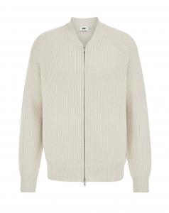 WE Fashion Вязаный кардиган светло-бежевого цвета