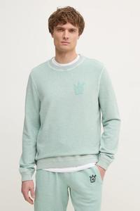 Толстовка из хлопка Zadig&Voltaire, бирюзовый