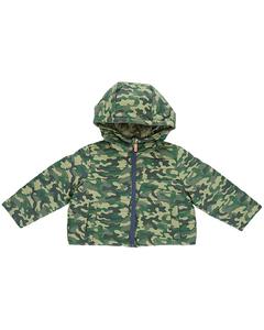 Двусторонняя куртка «Райли» с розовой курицей Pink Chicken, зеленый