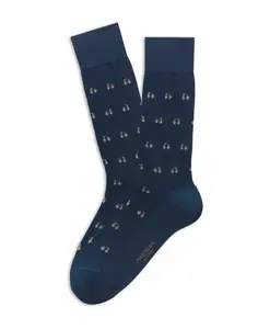 Корректирующие носки до колена Marcoliani, синий