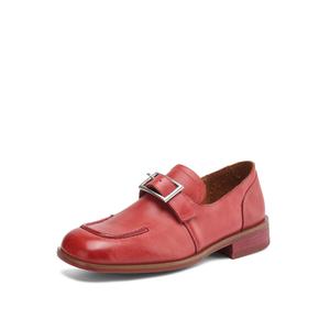 Rosa Bianca Женские повседневные туфли-лодочки персиково-красные с кожаной подкладкой, цвет Peach Red (Leather Lining)