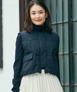 Укороченный водоотталкивающий жилет THERMORE на молнии с подкладкой