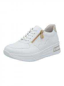 Кроссовки на шнуровке rieker, белый