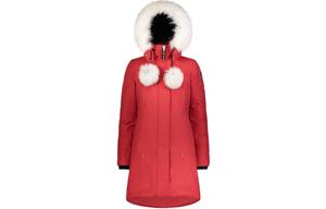 Moose Knuckles Куртка пуховая FW21 женская темно-красная