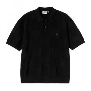 Клетчатая поло Carhartt WIP, черный