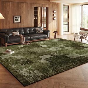 Budis Ковер 200х300 см для гостиной/спальни в современном стиле, waterproof, моющийся, светло-зеленый