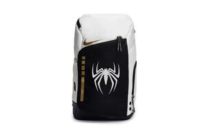 Рюкзак из ткани унисекс черно-белый Nike с драконьим принтом