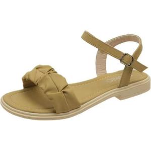 Puppytown Женские сандалии на одной застежке желтые, цвет Yellow