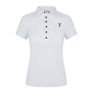 Женская поло EUROPEAN TOUR, белый