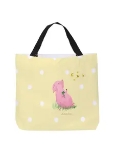 Шоппер Mr. & Mrs. Panda, желтый пастельный