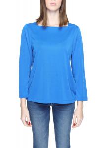 Лонгслив женский Street One свободного кроя, светло-голубой